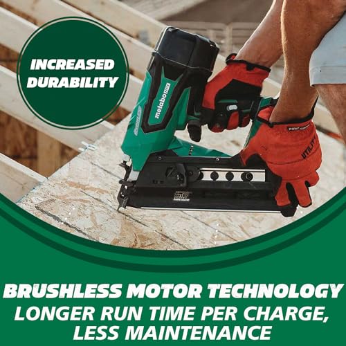 Metabo Hpt NR1890DRST Cordless 18V Multivolt™ Framing Nailer Kit thumb #6