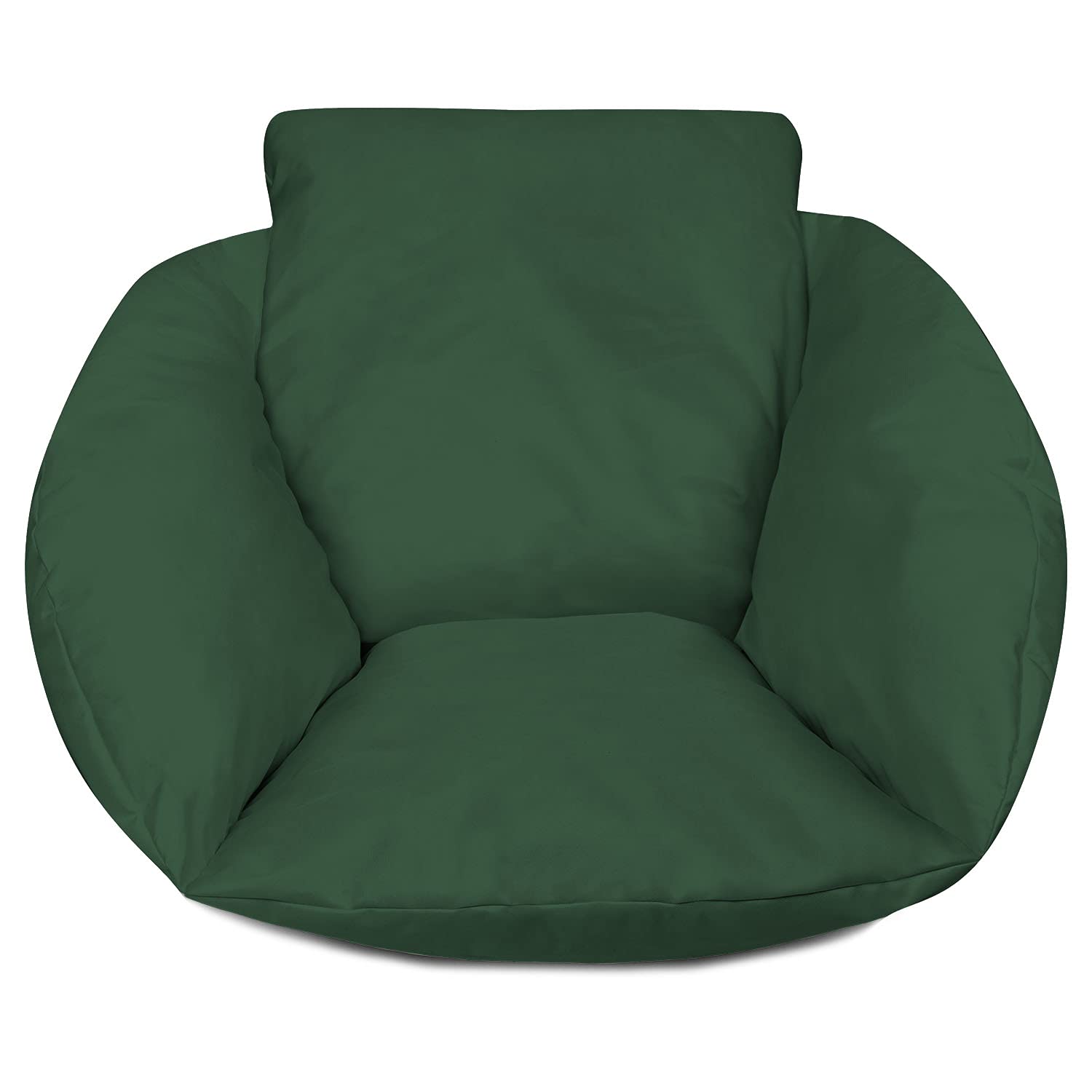 Cuscino Per Sedia Con Schienale - Imbottito Per Ufficio, Auto, Giardino, Beige 40x48 Cm - Foto 11