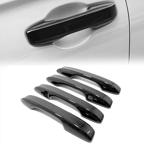 ZJYZYQ Car Sliding Outer Door Handle for CRV for 2023 2024 Car Outside Door Pull Handle with Hole Exterior Trim Cover
