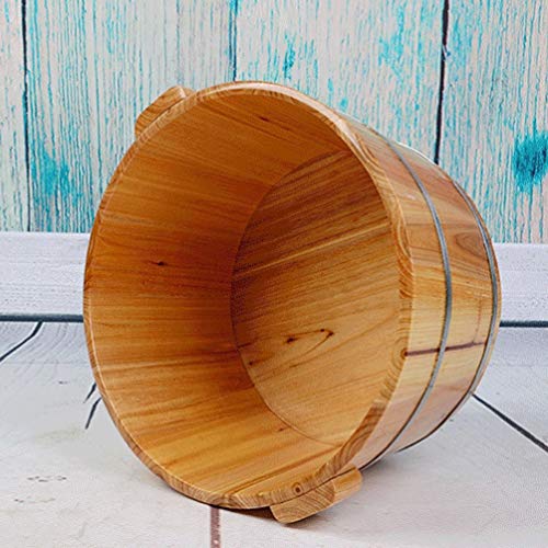 Tina de Madera para Spa de Pies, Cubeta Grande para Pedicura miniatura 4