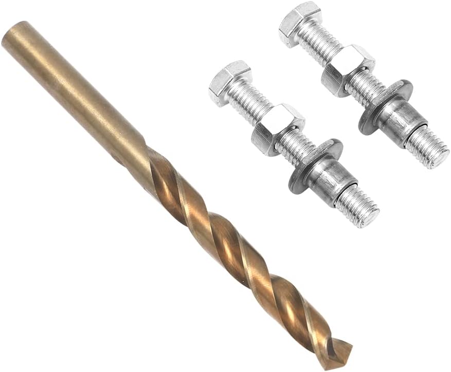 Alpha Rider Chain Adjuster Bolt Replacement Swing Arm Compatible with Honda CBR1000RR CRF250R/X CRF450R/450X 2004-2017 for Kawasaki KX250 1988-2013, Including 2 Pieces of Bolt Repair Kit Protector