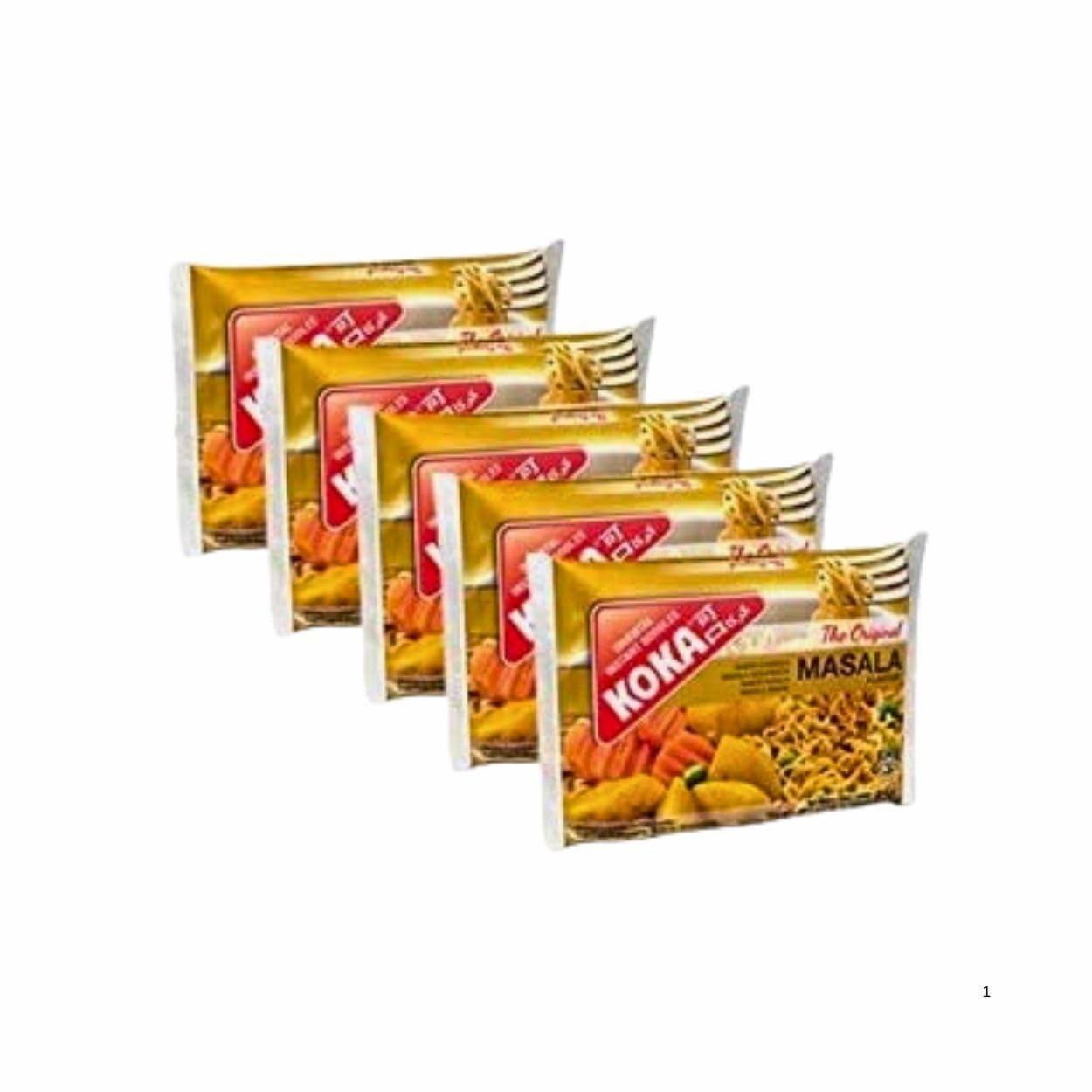 MASA-KOBA出品 Koka Original Masala Flavour Instant Noodles, 85g, Indian-Style