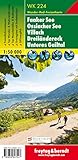 ossiacher see webcam  WK 224 Faaker See - Ossiacher See - Villach - Dreiländereck - Unteres Gailtal, Wanderkarte 1:50.000: Wandel- en fietskaart 1:50 000