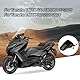 PSLER Motorrad Kotflügelschutzblech Hinten für Tmax 530 DX SX 2017-2019 TMAX 560 2020-2024 Hinterrad Spritzschutz Schutzblech Schmutzfänger Protektor Abdeckung Verkleidung Cowl(Schwarz Glänzend)
