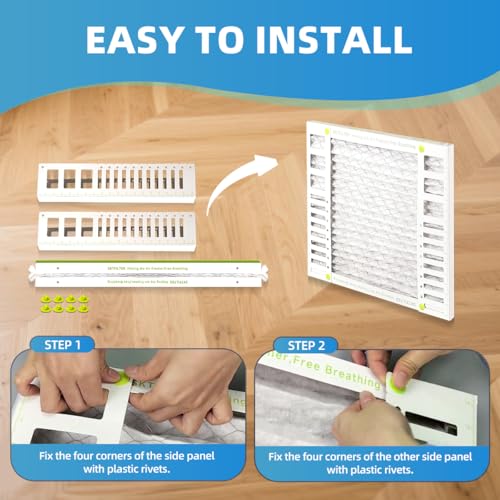 Image of 14x17.5x2, 14x17x2,10x17x2, 13x17x2, 11x17x2 Air Filter AC Furnace MERV 13 Comparable with MPR 1900 FPR 10 HVAC Air Condition cabin Vent Fan Electrostatic Pleated Media 4 Packs