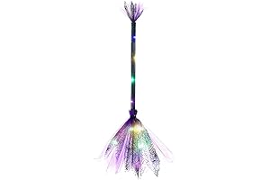 Shimmering Toddler Witch Hat and Broom Set for Enchanting Halloween Shenanigans