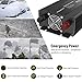 MoKo Power Inverter 1000 Watt Continuous/2000 Watt Peak, DC 12V to 110V AC Car Power Inverter with 3 AC Outlets,LED Indicator,Built-in Cooling Fan,4 Fuses(30A) - Black