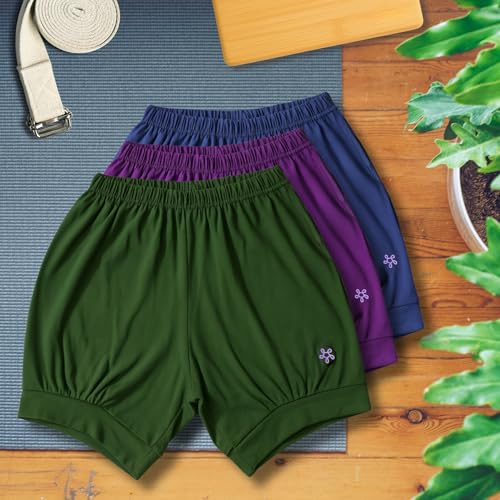 Pune Yoga Unisex Short - Set of 3, Pune Pants, Iyengar Yoga Shorts2