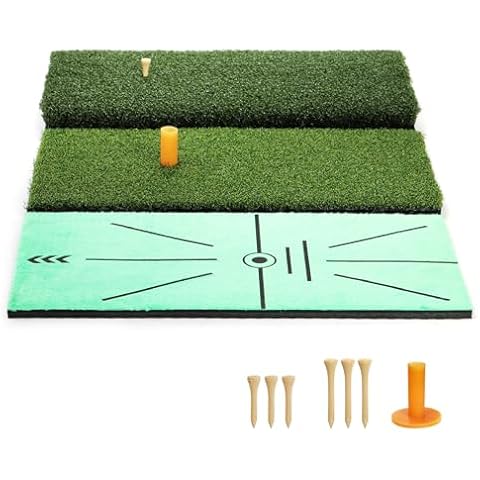 Jucoan 3-in-1 Golf Hitting Mat Cover