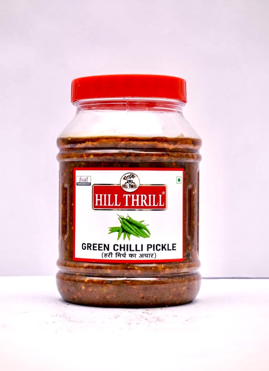 See full amazon price history chart for HILL THRILL Handmade Tasty Green Chilly Pickle - 500 Grams HILL THRILL Handmade Tasty Green Chilly Pickle - 500 Grams (B0CYT7Z4SC) Amazon Price History, Amazon Price Tracker