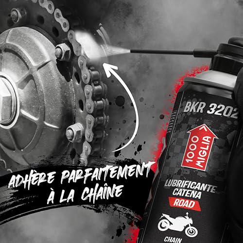 Kit Chaîne Moto Road ERRECOM pour stopper les projections de graisse - 7