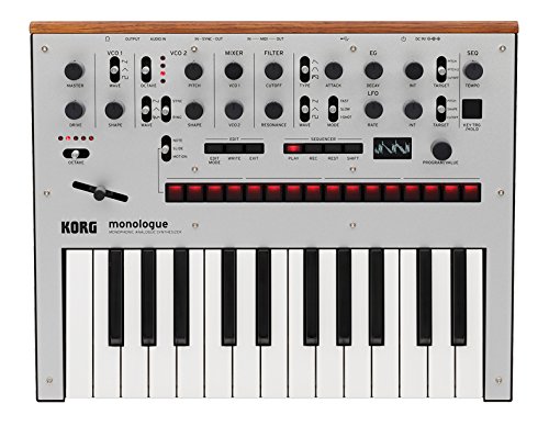Amazon.com: Korg Monologue Monophonic Analog Synthesizer - Silver
