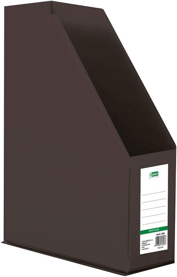 Magazine File Rack Q-CONNECT Metal Black/Document Archiving/Type-for ...