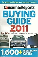 Consumer Reports Buying Guide 2011 B004BTQHI0 Book Cover