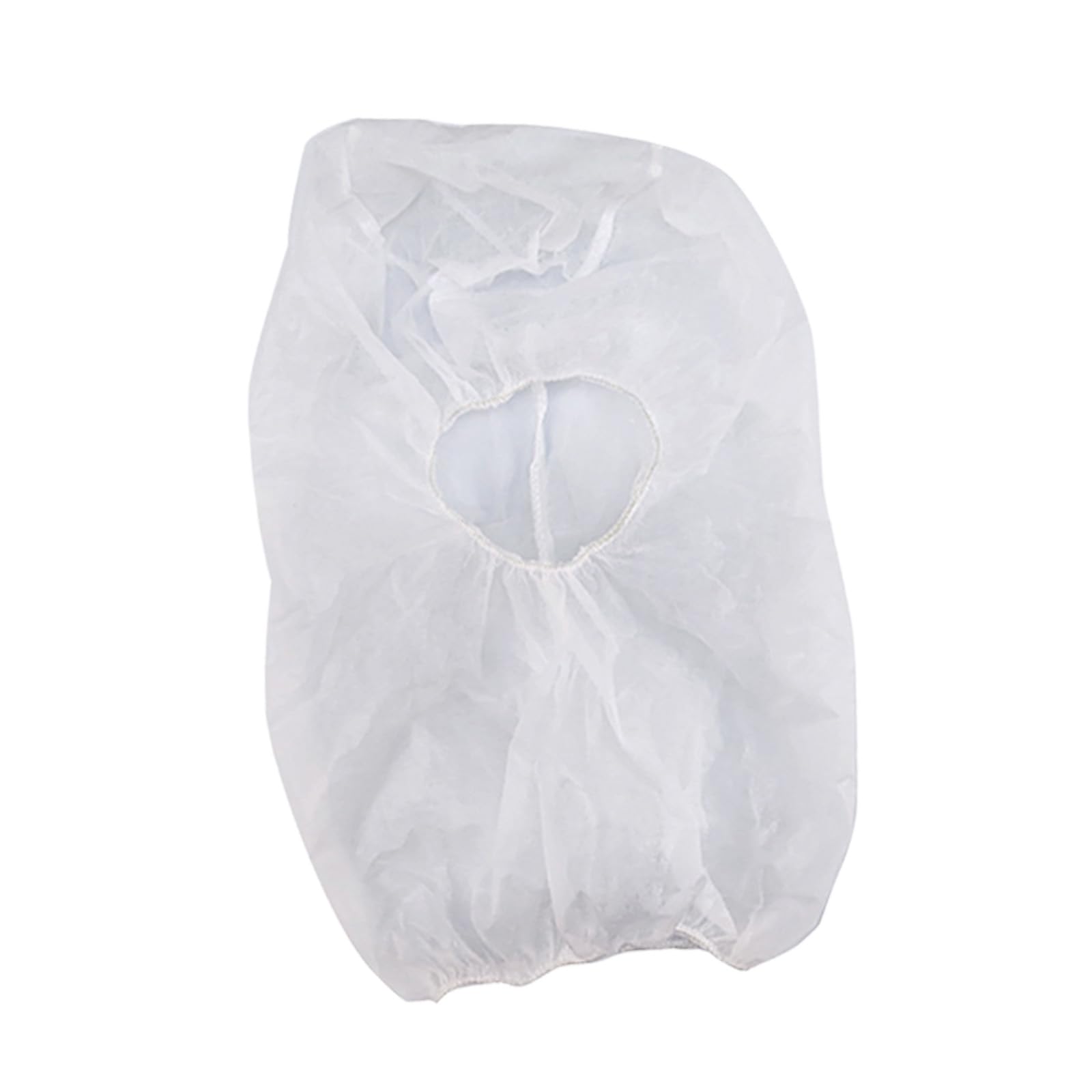 100 tapas protectoras de cara completa no tejidas para el cuidado de la | Gorro elástico industrial no tejido resistente para un ajuste seguro, uso diario profesional y tareas de limpieza