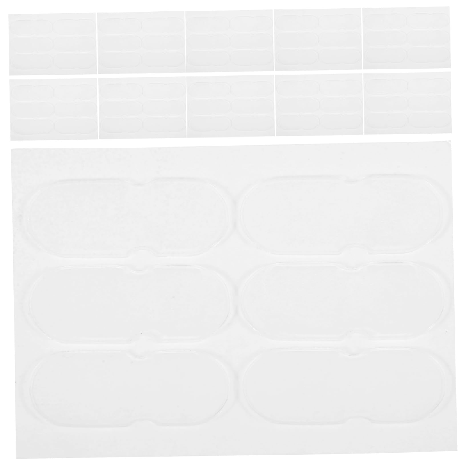 TOVINANNA 3sets Ear Tape Vertical for Women Invisibility Ear Correction Tape Silicone Makeup Ear Patch for Protruding Ears 60pcs*3