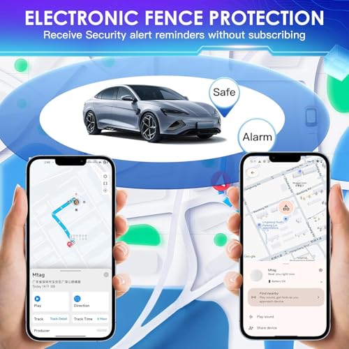 Image of Mini GPS Tracker for Vehicles,Tracker Device for Vehicles No Subscription No Monthly Fee No SIM,Hidden Tracking Devices for Cars with Magnetic Case(Available for Android and iOS)