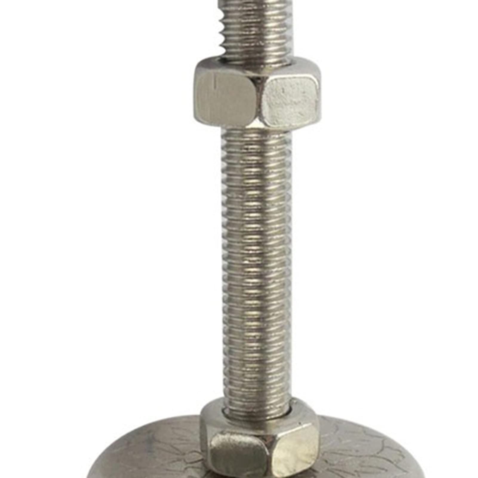 BREAKA 2 Copas for pies Ajustables con Rosca, niveladores de Muebles de Alta Resistencia, niveladores de pies for Muebles Ajustables for mesas, gabinetes, Bancos de Trabajo. (Size : 60XM14X100MM)