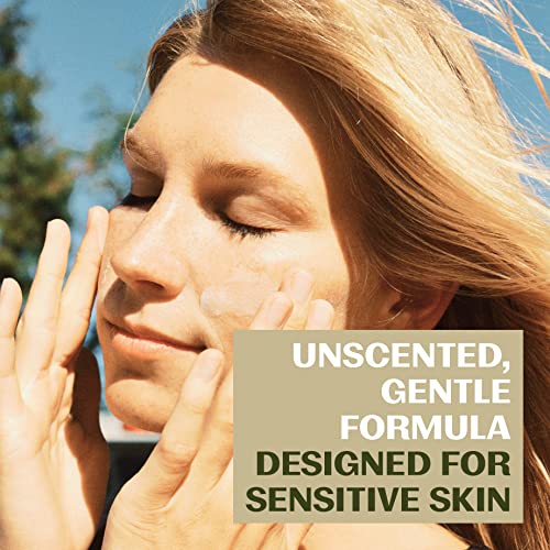 Thrive Natural Care Mineral Face Sunscreen For Sensitive Skin Spf 30, 2 Ounces - Moisturizing Unscented Sunscreen For Face - Broad Spectrum With Clear Zinc Oxide - Vegan #TOP1