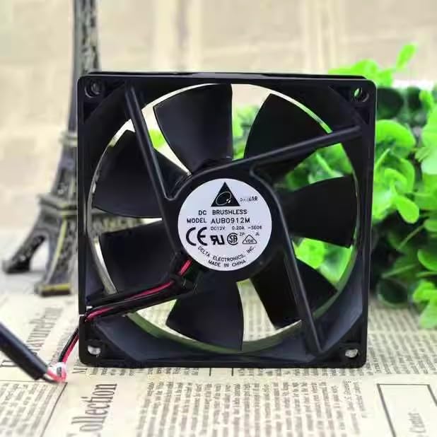 AUB0912M 9025 9CM 12V 0.20A Quiet Cooling Fan