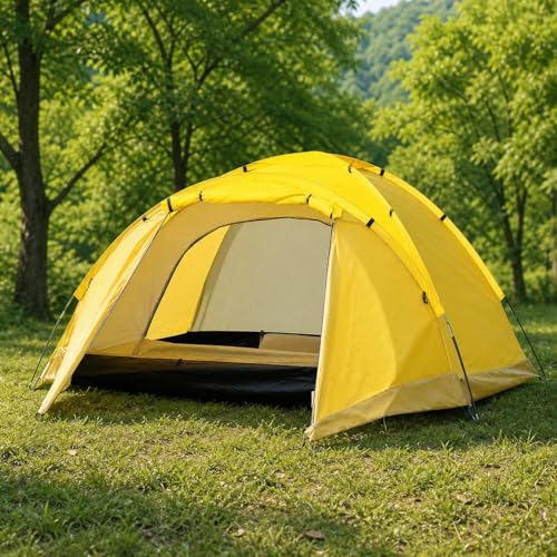 Carpa túnel para camping 3-4 personas impermeable 310x220x150cm miniatura 2