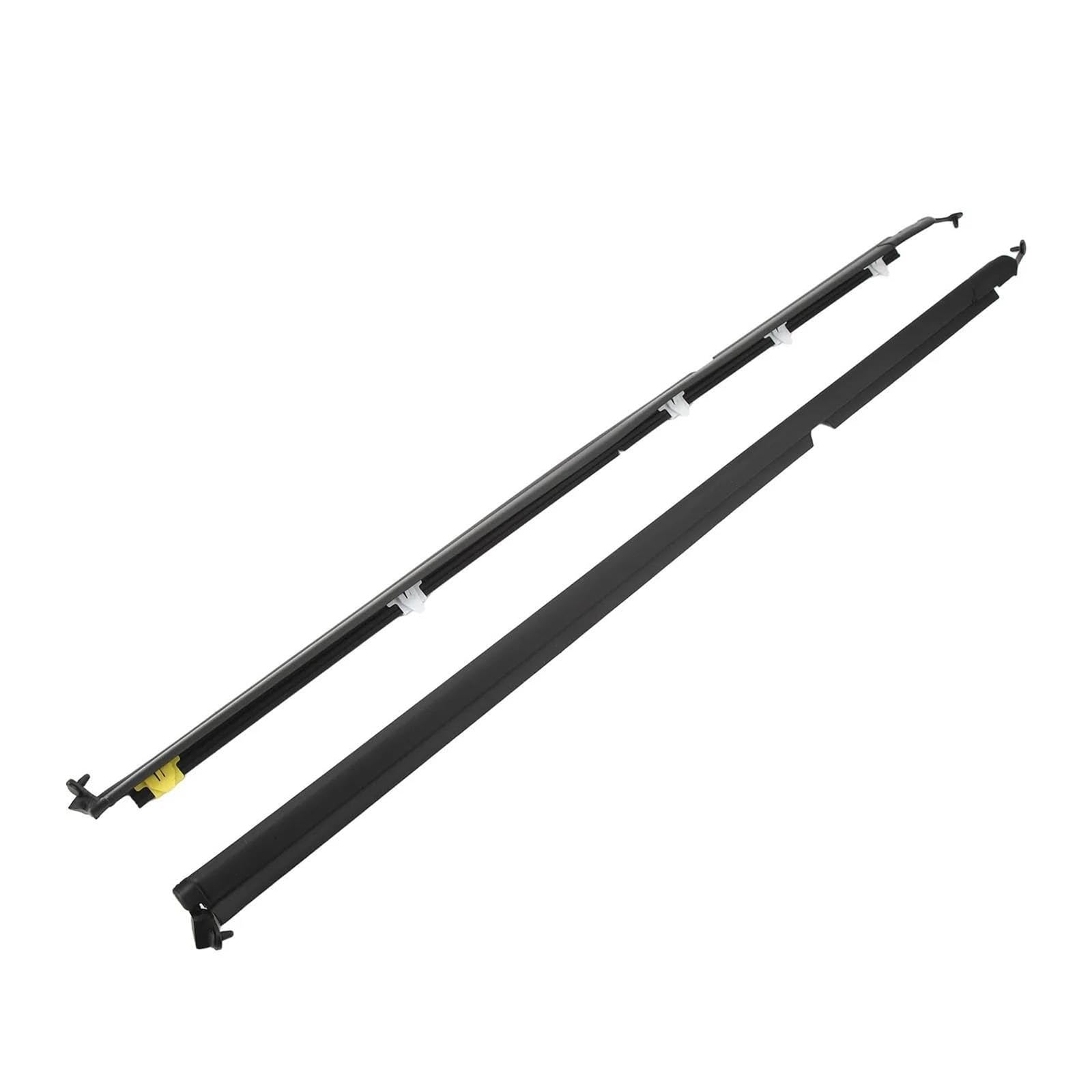 Eleknzbztg One Color Window Seal Strip For Mazda For Miata Mx-5 1990-2005 Door Glass Window Weatherstrip Left And Right (Oe# Na0159810f, Na0158810f) Car Door Seal Strip