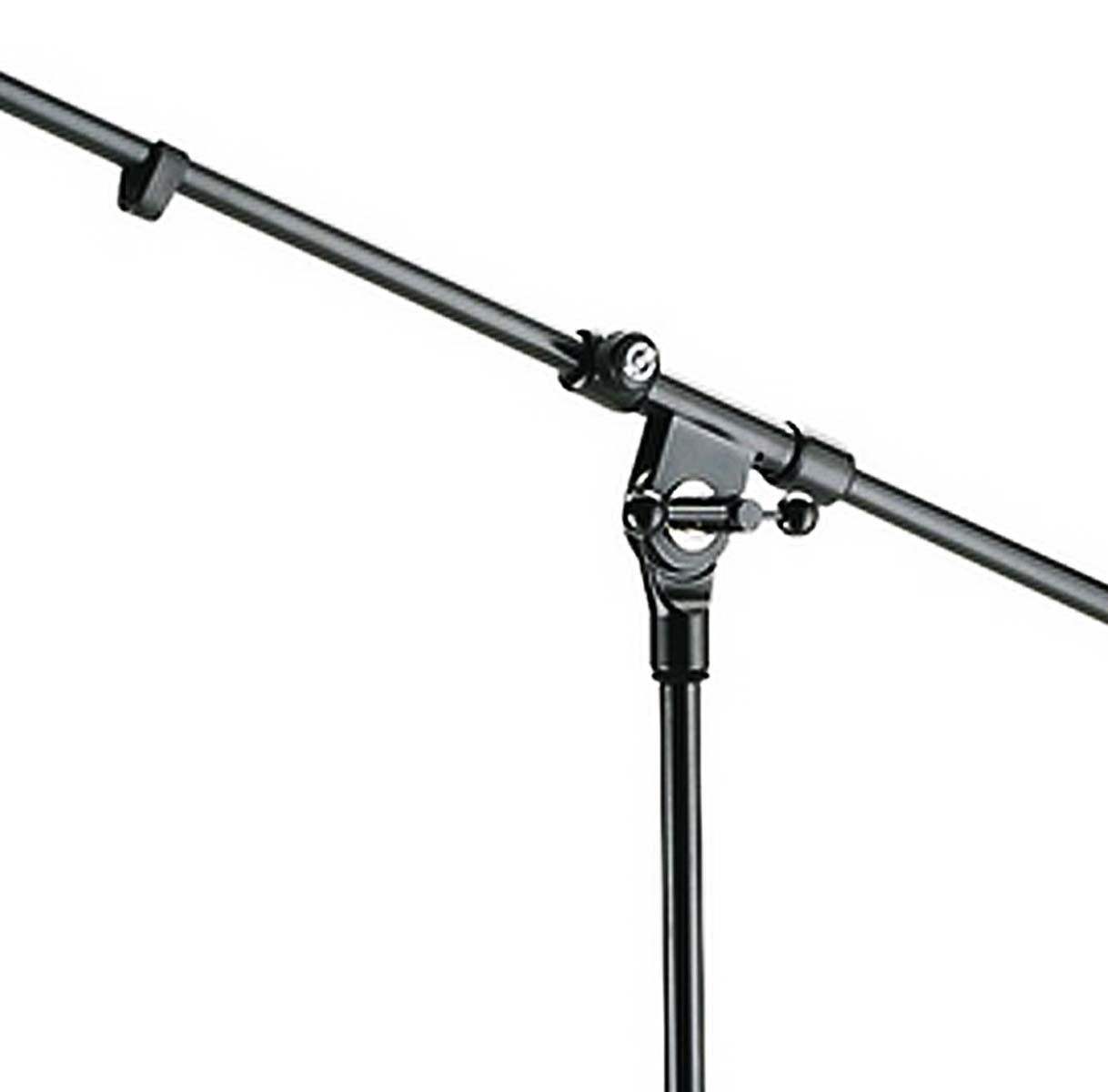 K&M 210/2 Mikrofonstativ Mikrofonständer mit Galgen + keepdrum Tragetasche SB-03