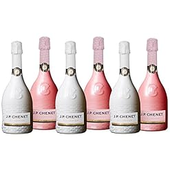 J.P. Chenet – Ice Edition Sparkling White Wine & Sparkling Rosé Wine, Medium Dry – Mixed Case of 6 – France (6 x 0.75 L)