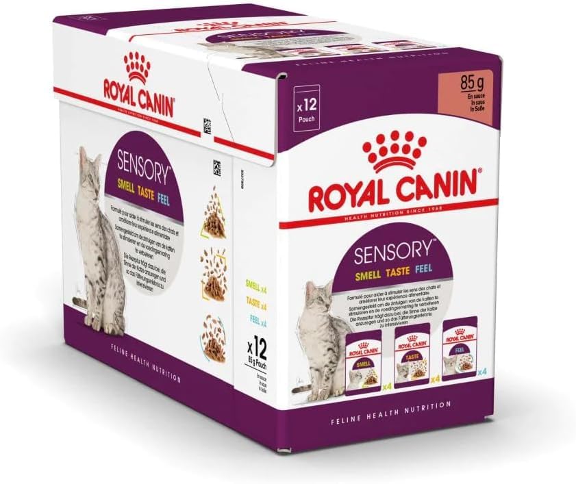 Royal Canin Sensory Mixed Pack in Gravy 48 x 85g (16 x Smell/16 x Taste/16 x Feel)