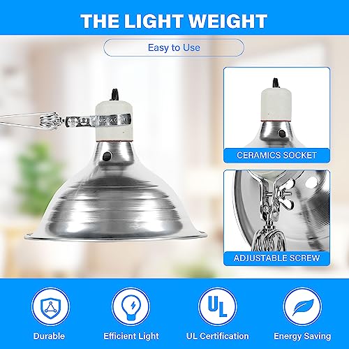 Simple Deluxe PTCLAMCR150MCTRLC 150W Reptile Ceramic Heat Bulb With 8.5 Inch Clamp Lamp And Digital Thermostat Controller Combo Set thumb #3