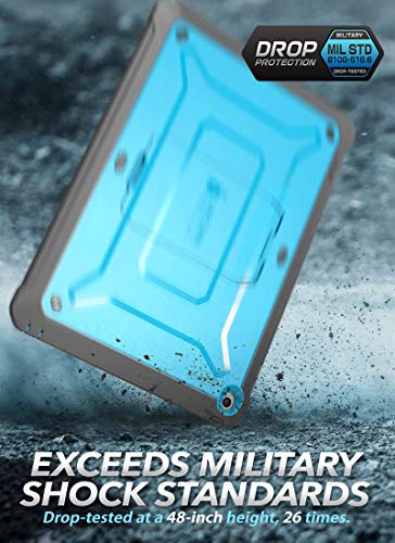 Image of SUPCASE Designed for iPad 10.2 2019 Case, [Unicorn Beetle Pro Series] with Built-in Screen Protector and Dual Layer Full Body Rugged Protective Case for iPad 10.2 Inch 2019, iPad 7th Generation (blue)