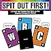 SPIT OUT FIRST - Categories Card Games Fast-Paced & Hilarious Party Game for Ages 14 & Up, 2 to 7 Players or Teams - 107 Word Flash Cards Board Game, Perfect for Family Game Night & Party Favors
