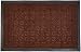 Alpine Neighbor Door Mat | Washable Indoor/Outdoor Low Profile Doormat with Fleur-de-lis Door Inspired Design Entrance Rug Home Front Entry Garage Outside Patio Inside Floor Non-Slip Rubber (Brown)