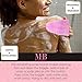2pc Exfoliating Soap Loofah – Soft and Gentle Body Scrubber Value Pack | Luxury Bath Products & Spa Accessories for Women (Pink)