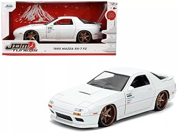 Amazon | JADA TOYS 1/24 マツダ RX-7 FC3S 1985 ホワイト JDM