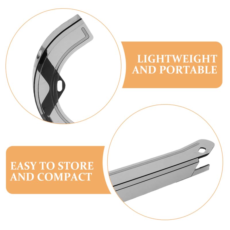 2PCS Universal Bicycle Chain Guard Cover, 15.3 Inch Plastic Bike Protectors for Mountain Road Bikes, Chainstay Cover Oil-Resistant Chain Protector Shell Shells Kit Cycling Accessory