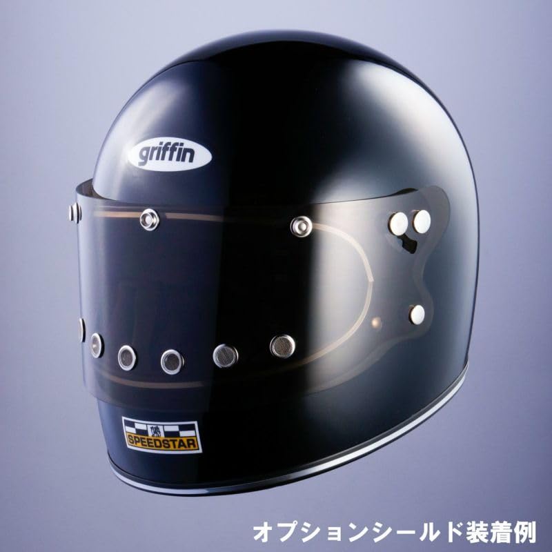griffin ヘルメット Sサイズ シールド付き Amazon | （griffin/グリフィン）