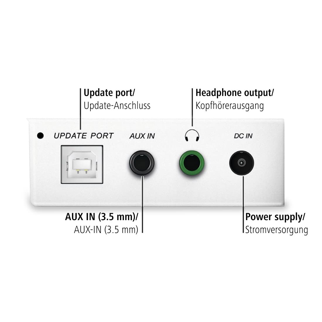 Hama Radio numérique "DR350", FM/DAB/DAB+ (pour réception FM / DAB / DAB +,radio de cuisine sous comptoir, écran couleur, fonction d'alarme, fonctionnement sur secteur) Blanc