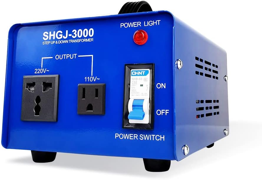 3000W Power Transformer StepupDown Power Converter, Costa Rica Ubuy