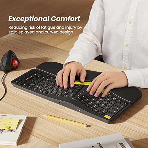 Nulea RT05 Wireless Ergonomic Keyboard thumb #1