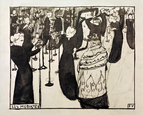 Cuadro en lienzo de Felix Edouard Vallotton ideal para decorar tu dormitorio con arte vintage
