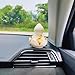 Motaney Golden Buddha Car Dashboard Decoration, Lotus Buddha Decor for Dash, Cute Car Accessories for Women/Men, Fo Bao Ping an