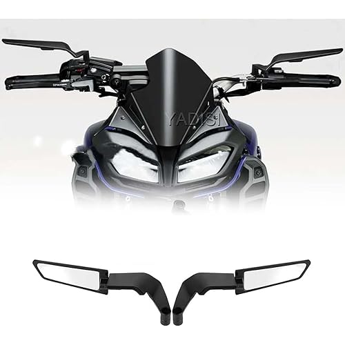 MT07 MT 09 Motorcycle Rear Side View Mirrors Rearview Mirror For YAMAHA MT-09 MT09 2020-2023 MT 09 SP 2021-2023 MT-07