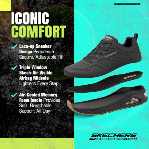 Skechers Street Men's,TRES-AIR UNO - CASAIRAL,BBK,14 M US by Skechers - Used condition - Image 4