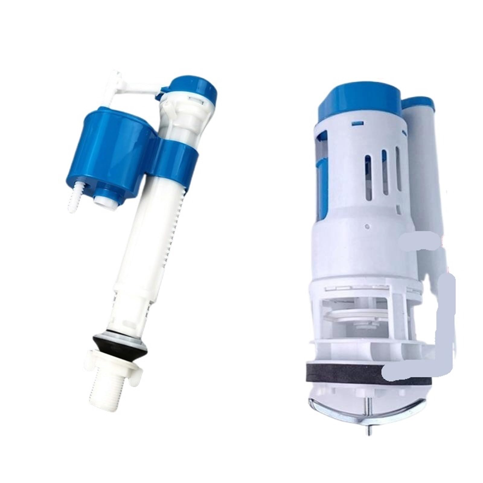 Padgcnor One Color Toilet Flush Valve Toilet Drain Intake Valve Tank Fittings Inlet Flush Water Saving Piece Cistern Mechanism Wc Kits(One-Pieces 18Cm B1)