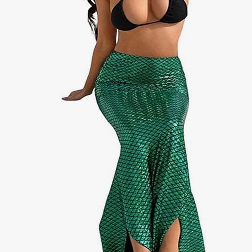 Tela de sirena brillante con escamas de dragón, holograma, estampado de escamas de pescado, tela de punto por metro, tela elástica para coser ropa, 148 cm de ancho, multicolor, 1 metro