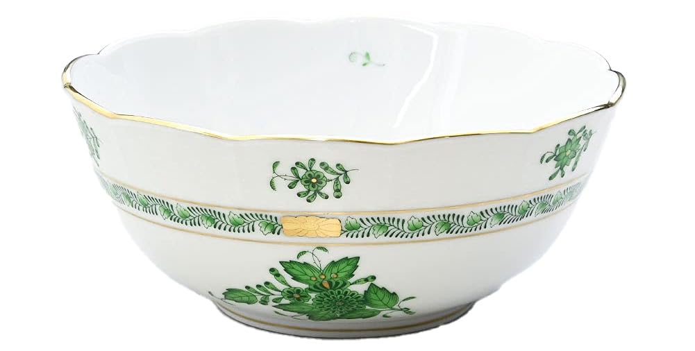 Amazon.co.jp: Herend ヘレンド ボウル アポニー・グリーン 洋食