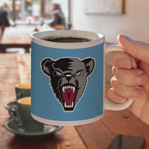 Vista 491 de GRAPHICS & MORE Taza de café de cerámica con logotipo secundario de la Universidad Bob Jones, tazas de regalo novedosas para café, té y bebidas