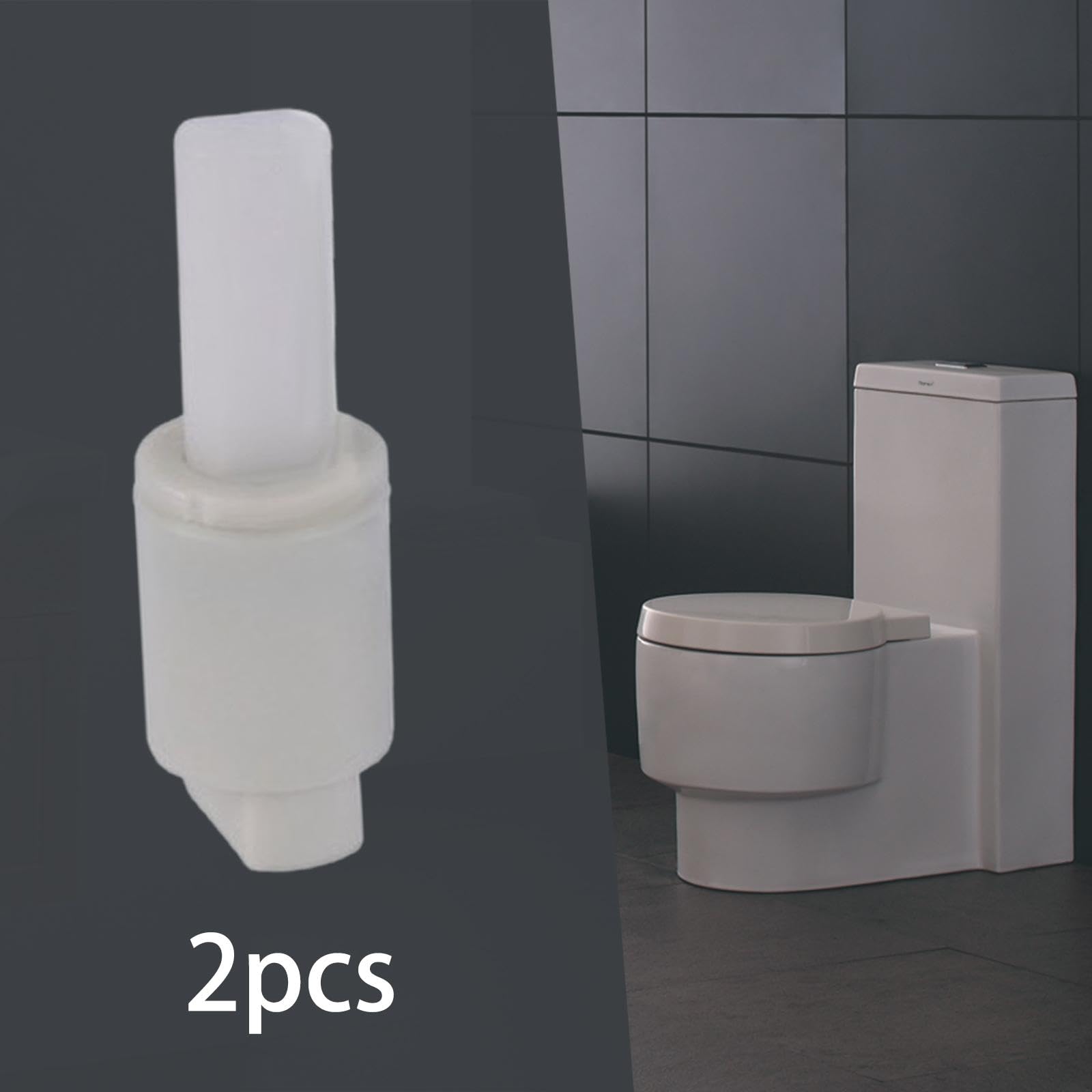 YWJLQH Universal Toilet Seat Soft Close Damper Set for Bathroom Repair, Counter clockwise