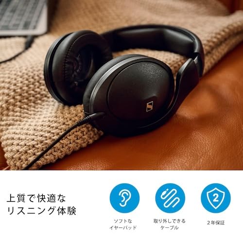 undefined ゼンハイザー Sennheiser ヘッドホン 有線 HD 620S【VGP2025金賞】ブラック 密閉型 オーバーイヤー 高性能トランスデューサー アコースティックフォーム 超軽量ボイスコイル 【国内正規品】 の商品画像 7